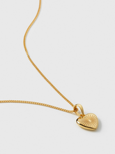 Sunburst Heart Necklace